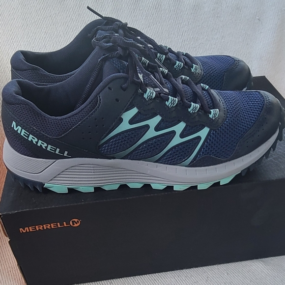 Merrell Wildwood Women's Trail Running Shoes Sz 10.5 - Picture 3 of 9